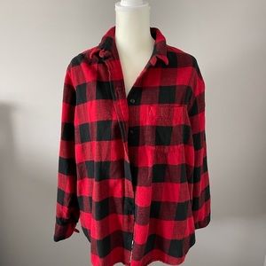 Oversized flannel